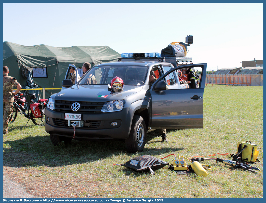 AM CM286
Aeronautica Militare Italiana
Servizio Antincendio
Volkswagen Amarok
Allestitore Aris S.p.A.
Parole chiave: AMI;A.M.I.;Aeronautica;Militare;Italiana;Volkswagen;Amarok;Aris;Servizio;Antincendio