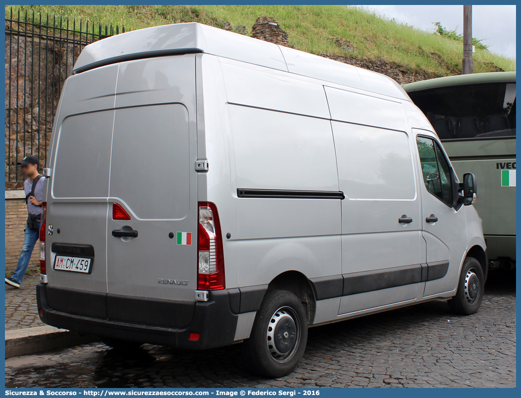 AM CM459
Aeronautica Militare Italiana
Renault Master IV serie
Parole chiave: AMI;A.M.I.;Aeronautica;Militare;Italiana;Renault;Master