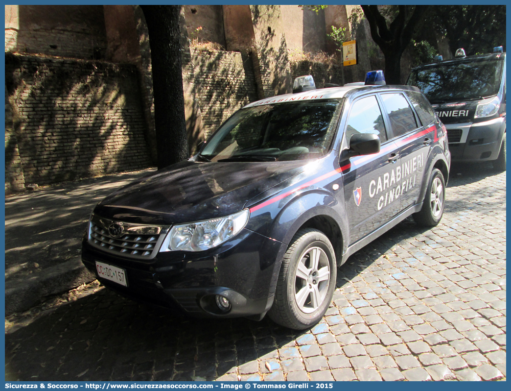 CC DC157
Arma dei Carabinieri
Centro e Nuclei Cinofili
Subaru Forester V serie
Allestitore Elevox S.r.l.
Parole chiave: CC;C.C.;Arma;Carabinieri;Centro;Nuclei;Nucleo;Cinofili;Subaru;Forester;Elevox