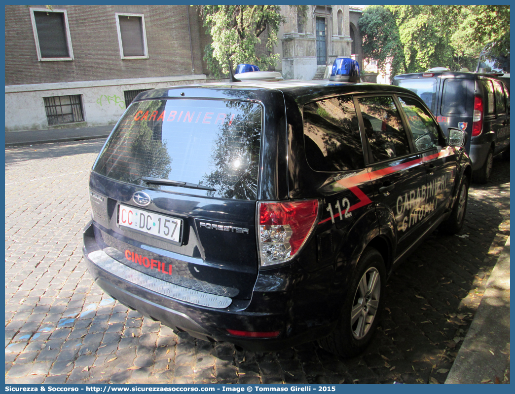 CC DC157
Arma dei Carabinieri
Centro e Nuclei Cinofili
Subaru Forester V serie
Allestitore Elevox S.r.l.
Parole chiave: CC;C.C.;Arma;Carabinieri;Centro;Nuclei;Nucleo;Cinofili;Subaru;Forester;Elevox