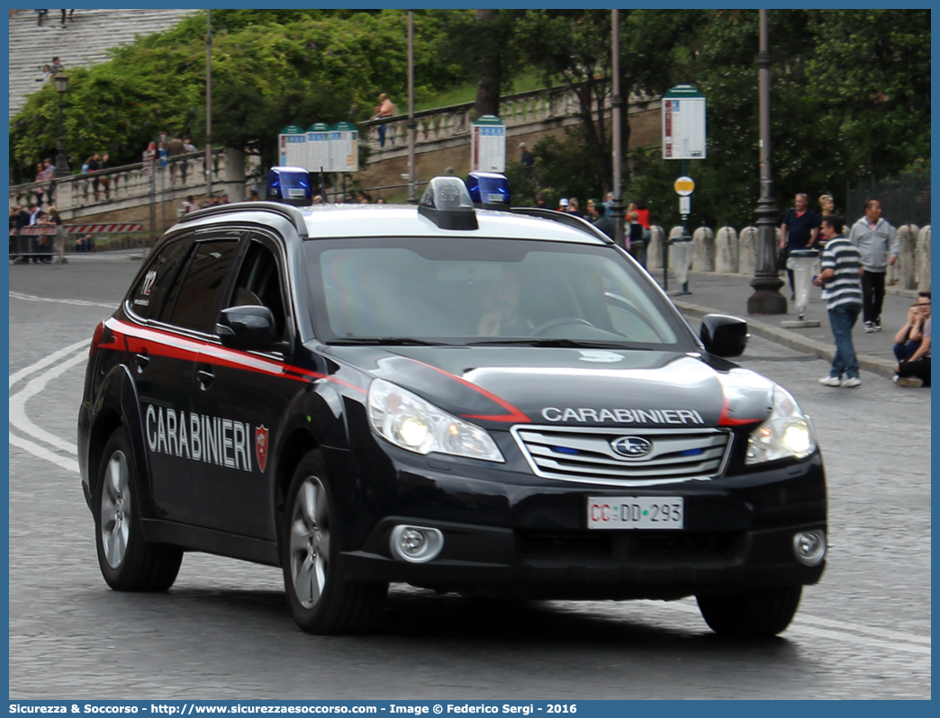 CC DD293
Arma dei Carabinieri
Aliquota di Primo Intervento
Subaru Outback IV serie
Parole chiave: CC;C.C.;Arma;dei;Carabinieri;Nucleo;Radiomobile;Subaru;Outback;API;A.P.I.;Aliquota;Primo;Intervento