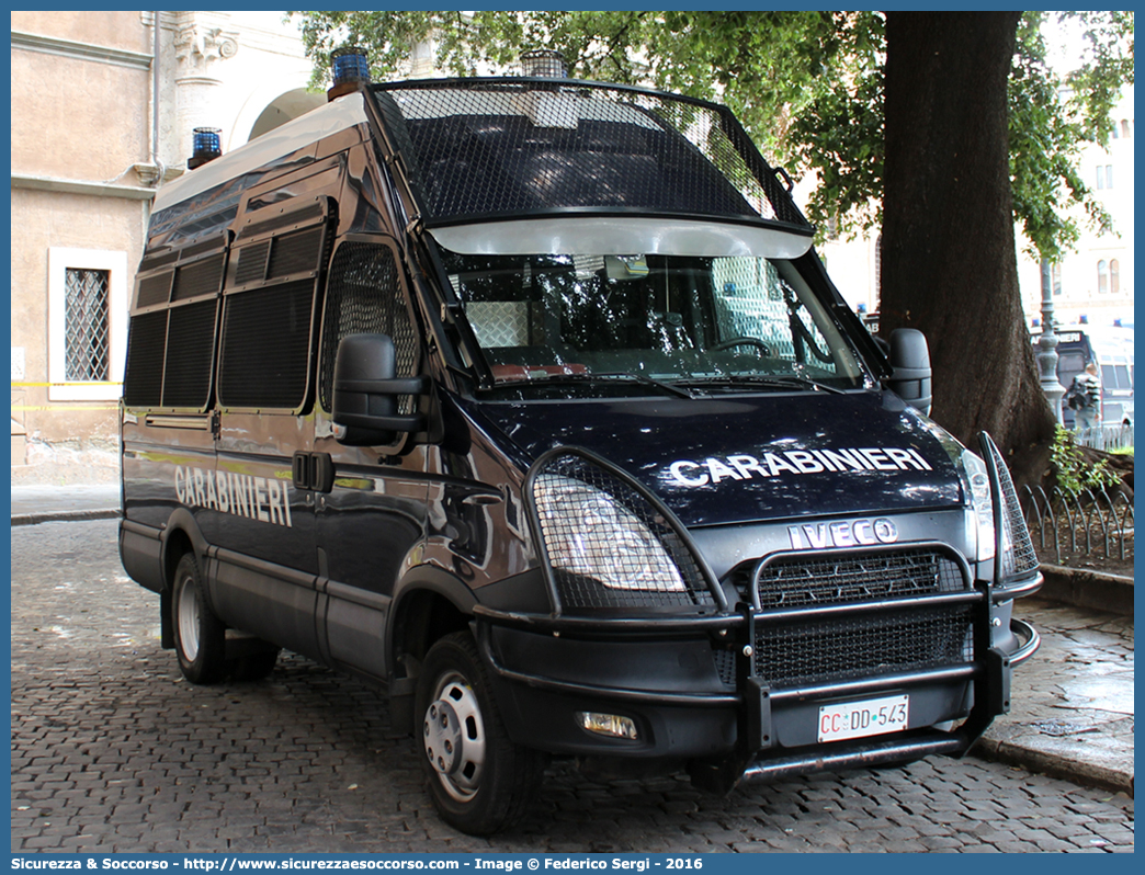 CC DD543
Arma dei Carabinieri
Battaglioni Mobili
Iveco Daily 50C17 V serie
Parole chiave: CC;C.C.;Arma;Carabinieri;Battaglioni;Mobili;Battaglione;Iveco;Daily;50C17;Blindato;Ordine;Pubblico