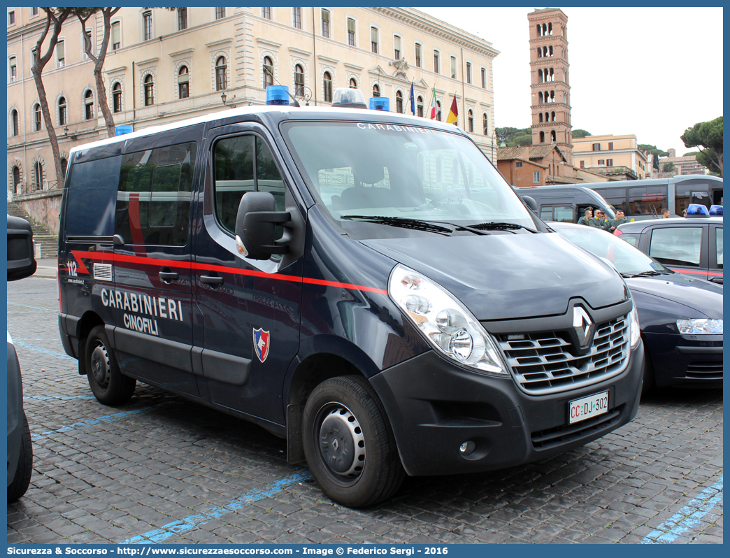 CC DJ302
Arma dei Carabinieri
Centro e Nuclei Cinofili
Renault Master IV serie
Allestitore Focaccia Group S.r.l.
Parole chiave: CC;C.C.;Arma;Carabinieri;Centro;Nuclei;Nucleo;Cinofili;Renault;Master;Focaccia