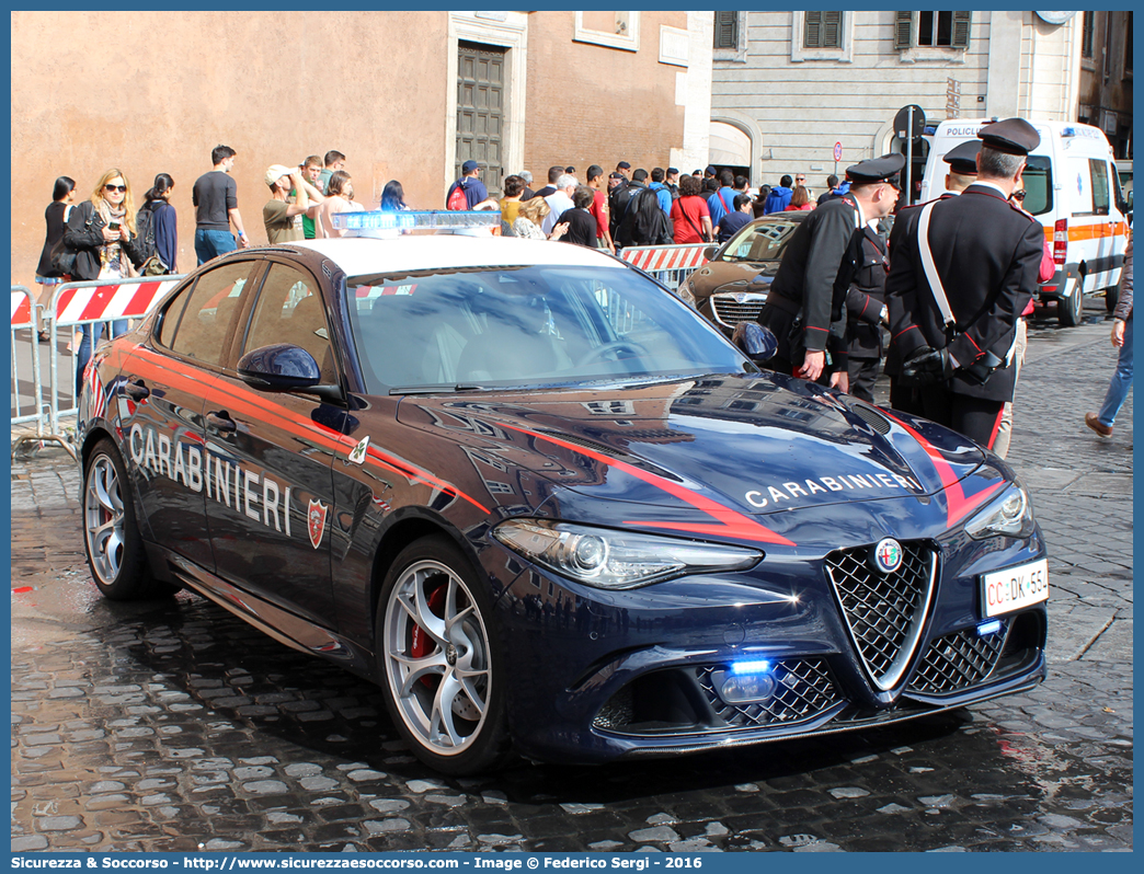 CC DK554
Arma dei Carabinieri
Alfa Romeo Nuova Giulia Quadrifoglio
Parole chiave: CC;C.C.;Arma;dei;Carabinieri;Alfa;Romeo;Nuova;Giulia;Quadrifoglio