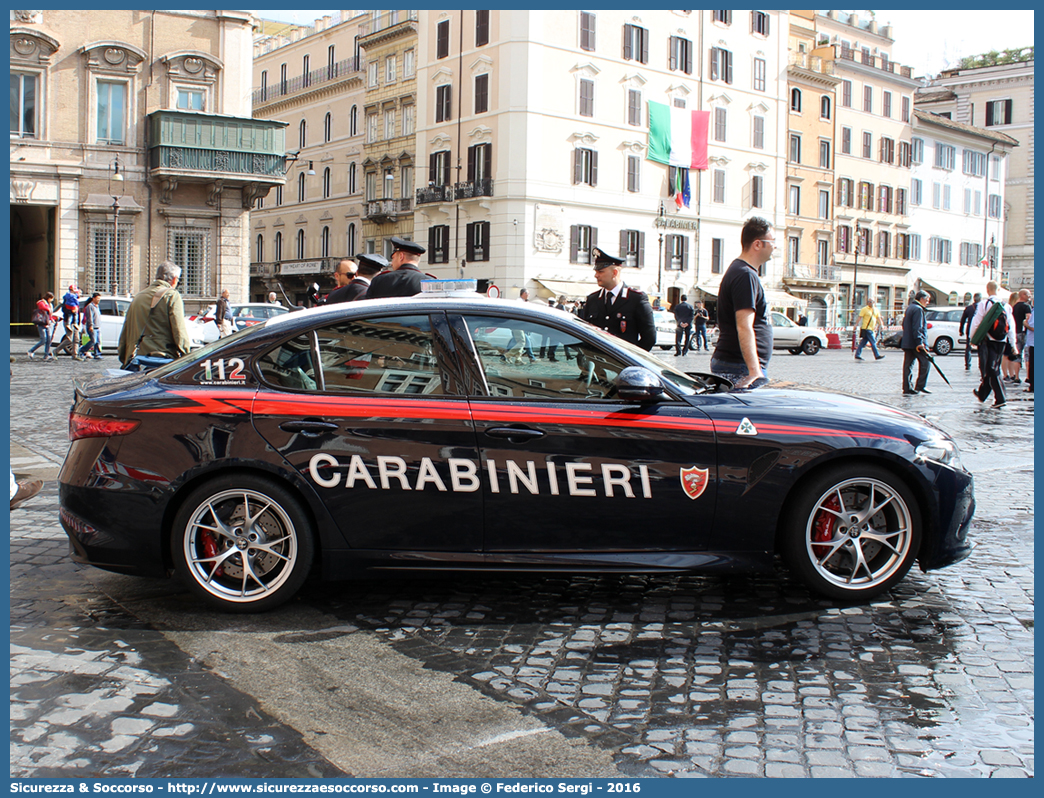 CC DK554
Arma dei Carabinieri
Alfa Romeo Nuova Giulia Quadrifoglio
Parole chiave: CC;C.C.;Arma;dei;Carabinieri;Alfa;Romeo;Nuova;Giulia;Quadrifoglio