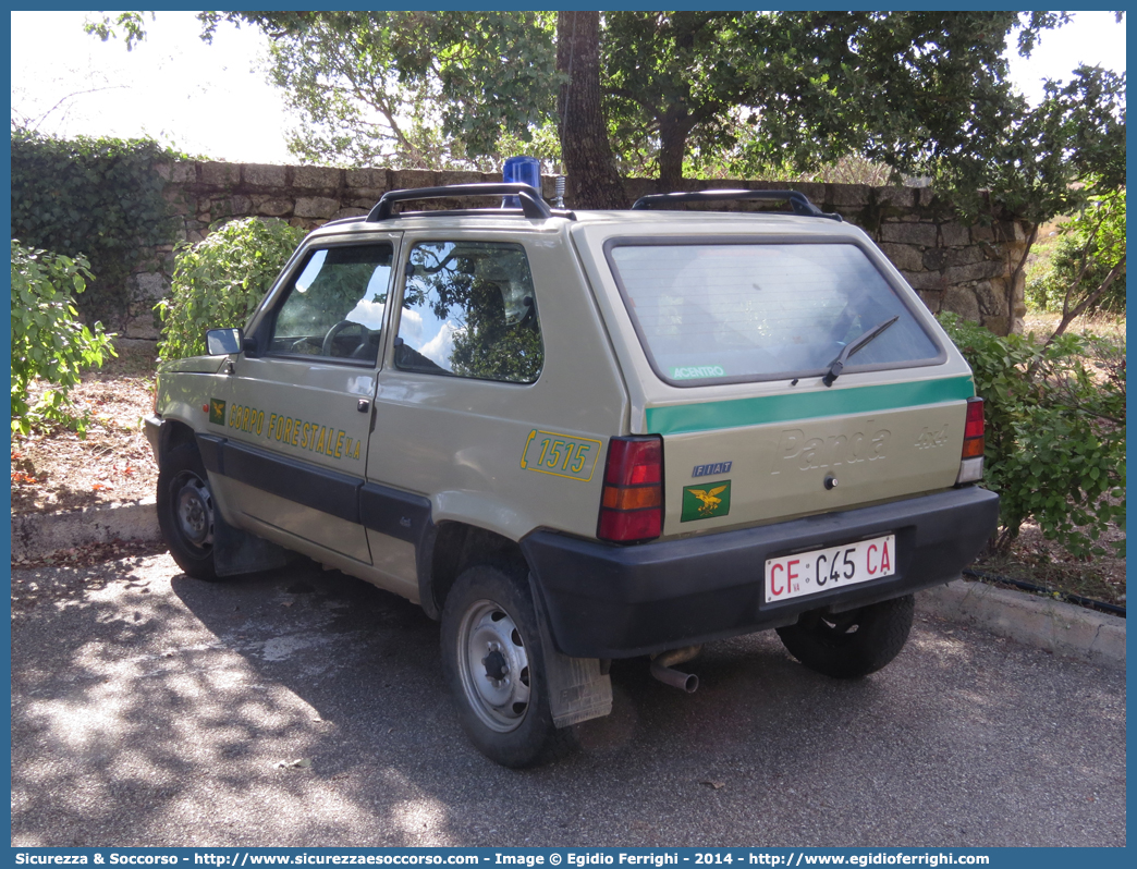 CFva C45 CA
Corpo Forestale
e di Vigilanza Ambientale
Regione Sardegna
Fiat Panda 4x4 II serie
Parole chiave: CFVA;C.F.V.A.;CF;C.F.;VA;V.A.;Corpo;Forestale;Vigilanza;Ambientale;Sardegna;Fiat;Panda;4x4