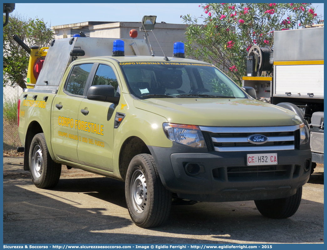 CFva H32 CA
Corpo Forestale
e di Vigilanza Ambientale
Regione Sardegna
Ford Ranger III serie restyling
Allestitore Amatori S.r.l.
Gruppo Analisi e Uso del Fuoco
Mastros de Fogu
Parole chiave: CFVA;C.F.V.A.;Corpo;Forestale;Vigilanza;Ambientale;Sardegna;Ford;Ranger;Gruppo;Analisi;e;Uso;del;Fuoco;Mastros;de;Fogu;Amatori