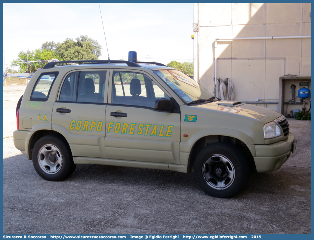 -
Corpo Forestale
e di Vigilanza Ambientale
Regione Sardegna
Suzuki Grand Vitara II serie
Parole chiave: CFVA;C.F.V.A.;Corpo;Forestale;Vigilanza;Ambientale;Sardegna;Suzuki;Grand;Vitara