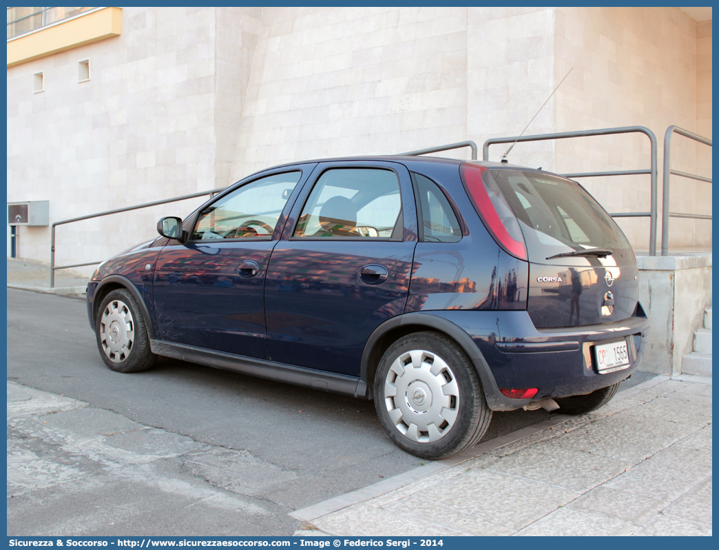 CP 1565
Corpo delle Capitanerie di Porto
Guardia Costiera 
Opel Corsa III serie restyling
Parole chiave: CP;C.P.;GC;G.C.;Guardia;Costiera;Guardia Costiera;Capitaneria di Porto;Opel;Corsa;1565