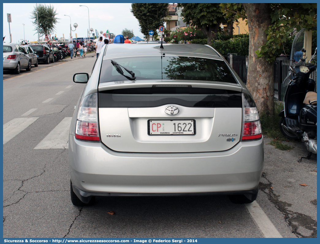 CP 1622
Corpo delle Capitanerie di Porto
Guardia Costiera 
Toyota Prius II serie
Parole chiave: CP;C.P.;GC;G.C.;Guardia;Costiera;Capitanerie;Capitaneria;di;Porto;Toyota;Prius;1622