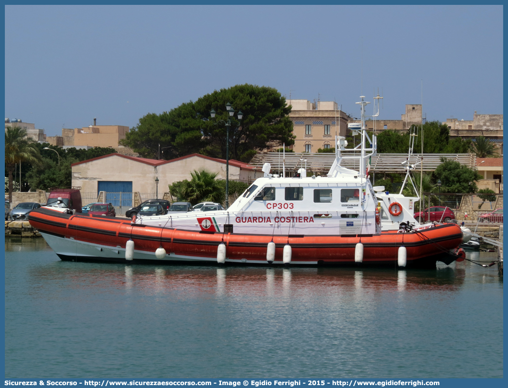 CP 303
Corpo delle Capitanerie di Porto
Guardia Costiera
Vedetta SAR Ognitempo Classe 300
"Ammiraglio Francese"
Cantieri Navali CodecasaDue S.p.A.
Parole chiave: CP;C.P.;G.C.;GC;Guardia;Costiera;Capitaneria;Capitanerie;Porto;Vedetta;Vedette;Costiera;Costiere;Classe;300;SAR;Ammiraglio;Francese;Codecasa