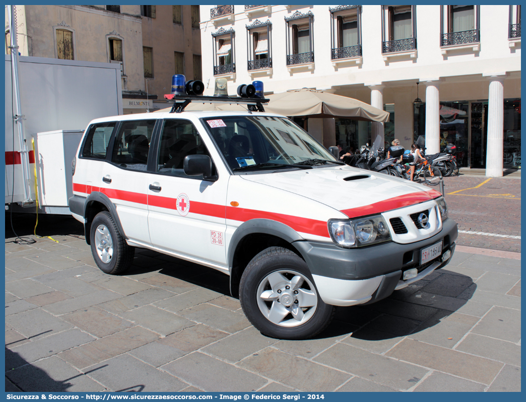 CRI 185AD
Croce Rossa Italiana
Padova
Nissan Terrano II serie
Ex Corpo Forestale dello Stato
Parole chiave: CRI;C.R.I.;Croce;Rossa;Italiana;Padova;Nissan;Terrano