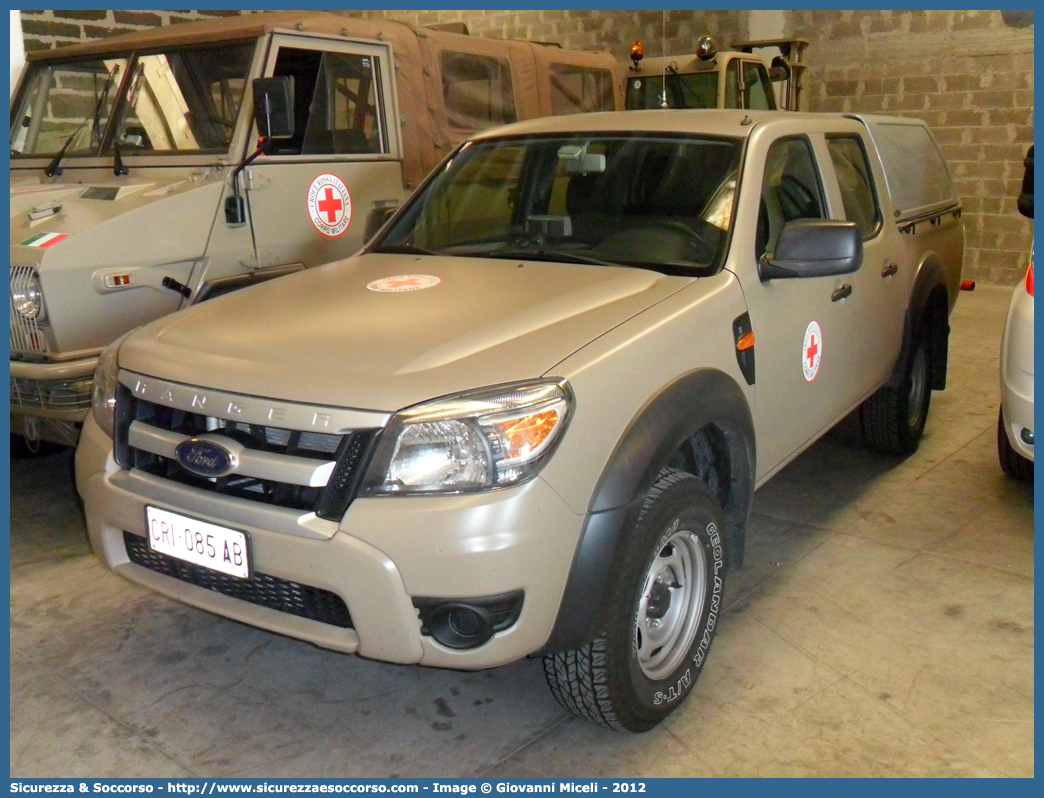 CRI 085AB
Croce Rossa Italiana
Corpo Militare
Ford Ranger III serie
Parole chiave: CRI;CRIM;C.R.I.;C.R.I.M.;Croce;Rossa;Italiana;Corpo;Militare;Ford;Ranger