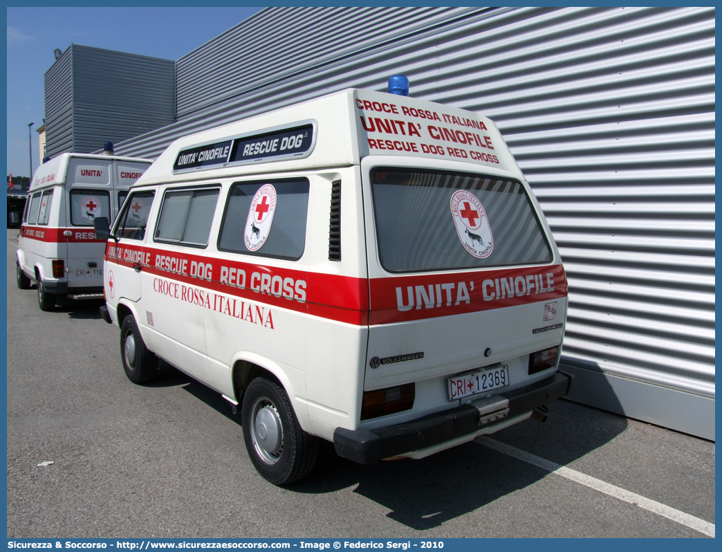 CRI 12369
Croce Rossa Italiana
Treviso
Volkswagen Transporter T3
Unità Cinofila
Parole chiave: CRI;C.R.I.;Croce Rossa Italiana;Cinofili;Unità;Cinofila;Cinofile;Soccorsi;Speciali;Volkswagen;Transporter;T3