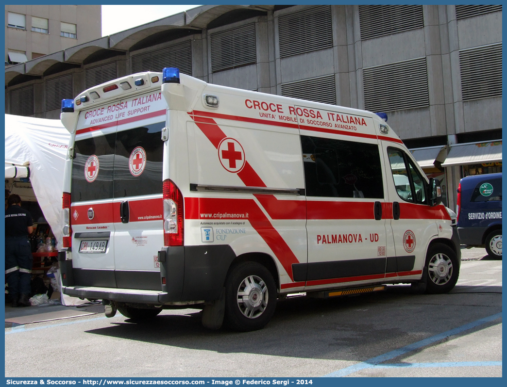 CRI 149AB
Croce Rossa Italiana
Palmanova (UD)
Fiat Ducato III serie
Allestitore Mariani Fratelli S.r.l.
Parole chiave: Croce;Rossa;Italiana;CRI;C.R.I.;Ambulanza;Fiat;Ducato;X250;Mariani;Fratelli;Palmanova;149AB;149 AB