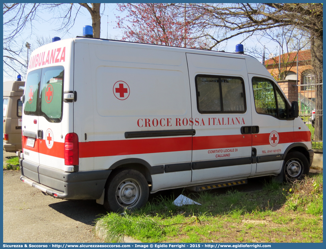 CRI 15374
Croce Rossa Italiana
Calliano (AT)
Renault Master II serie
Parole chiave: Croce;Rossa;Italiana;CRI;C.R.I.;Ambulanza;Renault;Master;Calliano