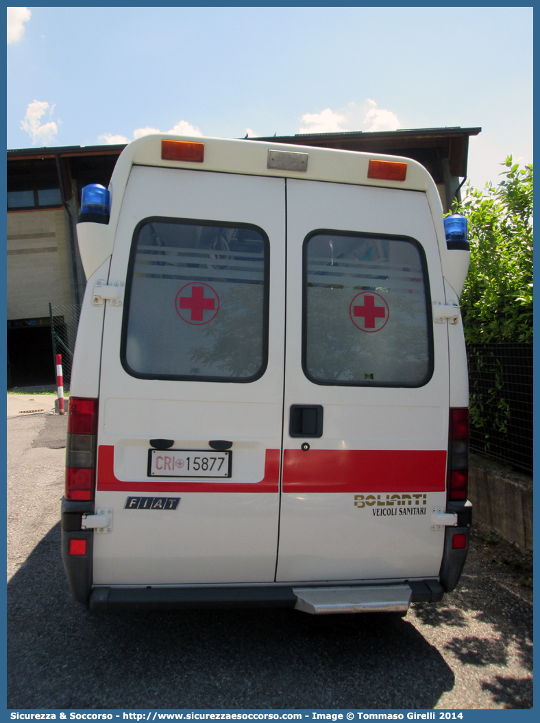 CRI 15877
Croce Rossa Italiana
Verona
Fiat Ducato II serie
Allestitore Bollanti S.r.l.
Parole chiave: Croce;Rossa;Italiana;CRI;C.R.I.;Ambulanza;Fiat;Ducato;Bollanti;Verona;15877