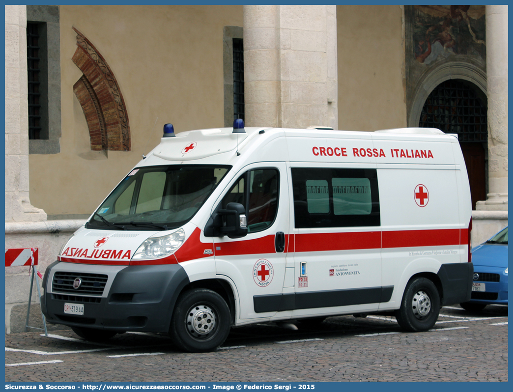 CRI 319AA
Croce Rossa Italiana
Padova
Fiat Ducato III serie
Allestitore MAF S.n.c.
Parole chiave: Croce;Rossa;Italiana;CRI;C.R.I.;Ambulanza;Fiat;Ducato;X250;MAF;M.A.F.;Padova