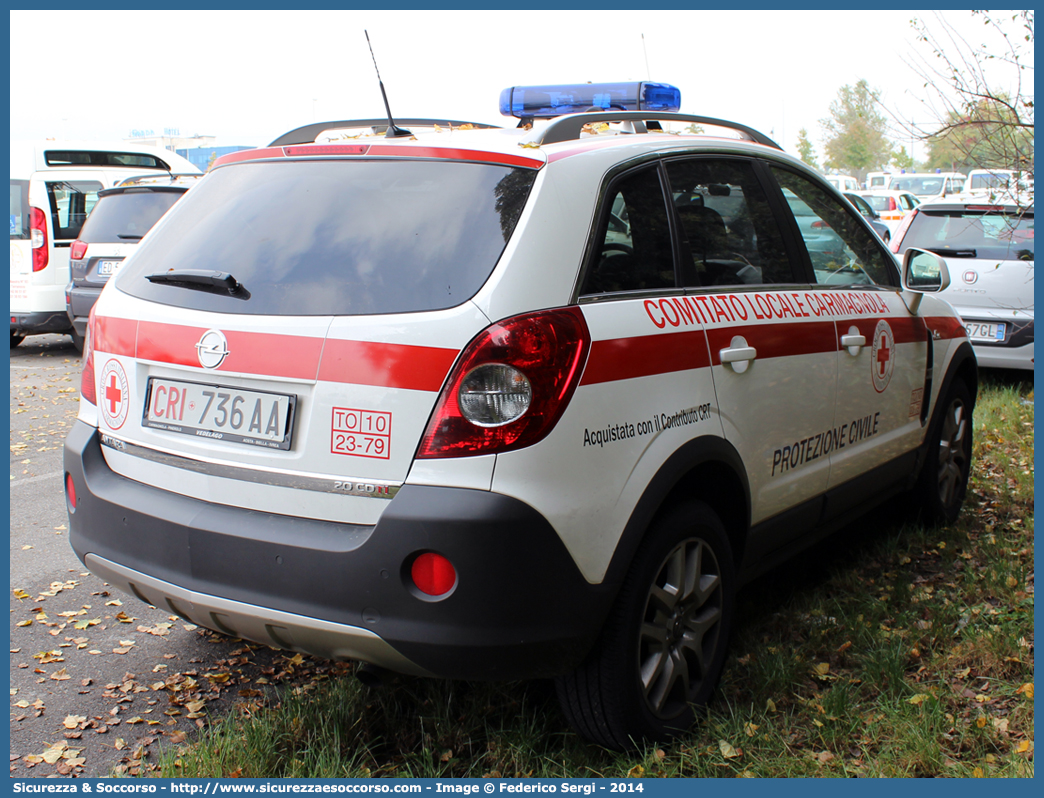 CRI 736AA
Croce Rossa Italiana
Carmagnola (TO)
Opel Antara
Allestitore Alea Italia S.r.l.
Parole chiave: CRI;C.R.I.;Croce Rossa Italiana;Carmagnola;Opel;Antara;Alea