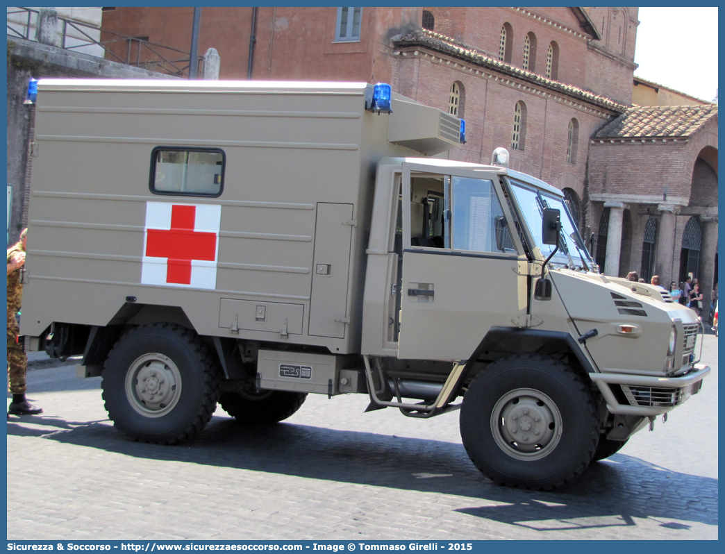 CRI 855AD
Croce Rossa Italiana
Corpo Militare
Iveco VM 90
Allestitore Mussa & Graziano S.r.l.
Parole chiave: CRIM;C.R.I.M.;Croce;Rossa;Italiana;Corpo;Militare;Iveco;VM90;VM;90;Mussa;Graziano