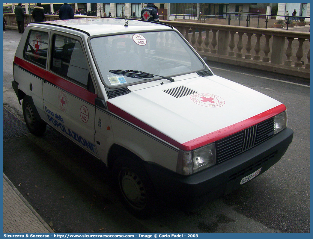 CRI 9797
Croce Rossa Italiana
Pordenone
Fiat Panda II serie
Parole chiave: CRI;C.R.I.;Croce;Rossa;Italiana;Fiat;Panda;Pordenone;9797