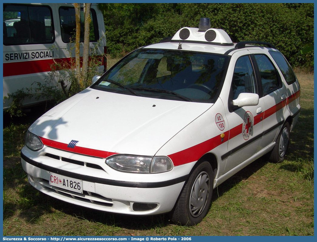 CRI A1826
Croce Rossa Italiana
Gattinara (VC)
Fiat Palio Weekend I serie
Parole chiave: CRI;C.R.I.;Croce;Rossa;Italiana;Fiat;Palio;Weekend;Gattinara;A1826