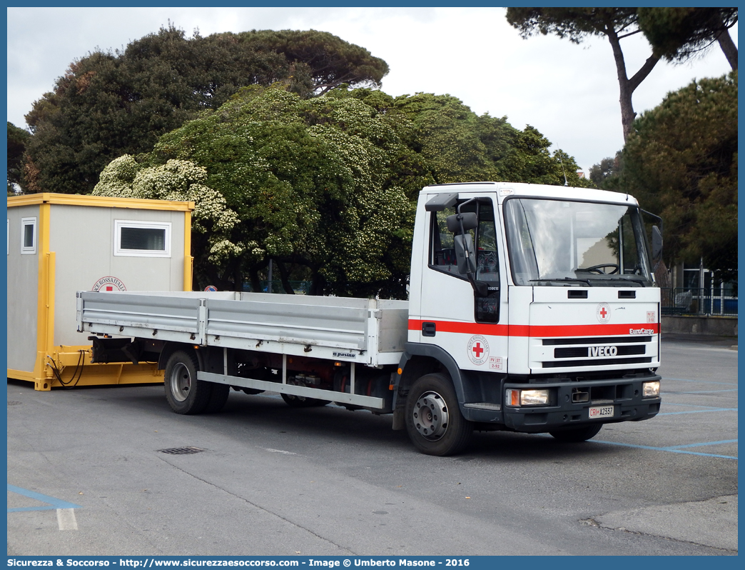 CRI A2337
Croce Rossa Italiana
Voghera (PV)
Iveco EuroCargo 100E15 I serie
Parole chiave: CRI;C.R.I.;Croce Rossa Italiana;Iveco;EuroCargo;100E15;Voghera