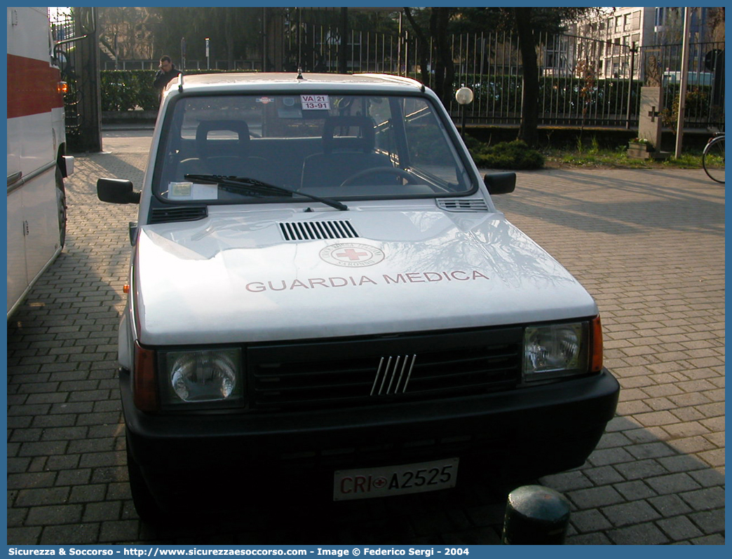 CRI A2525
Croce Rossa Italiana
Saronno (VA)
Fiat Panda II serie
Guardia Medica
Parole chiave: CRI;C.R.I.;Croce;Rossa;Italiana;Fiat;Panda;Saronno;Guardia;Medica;A2525