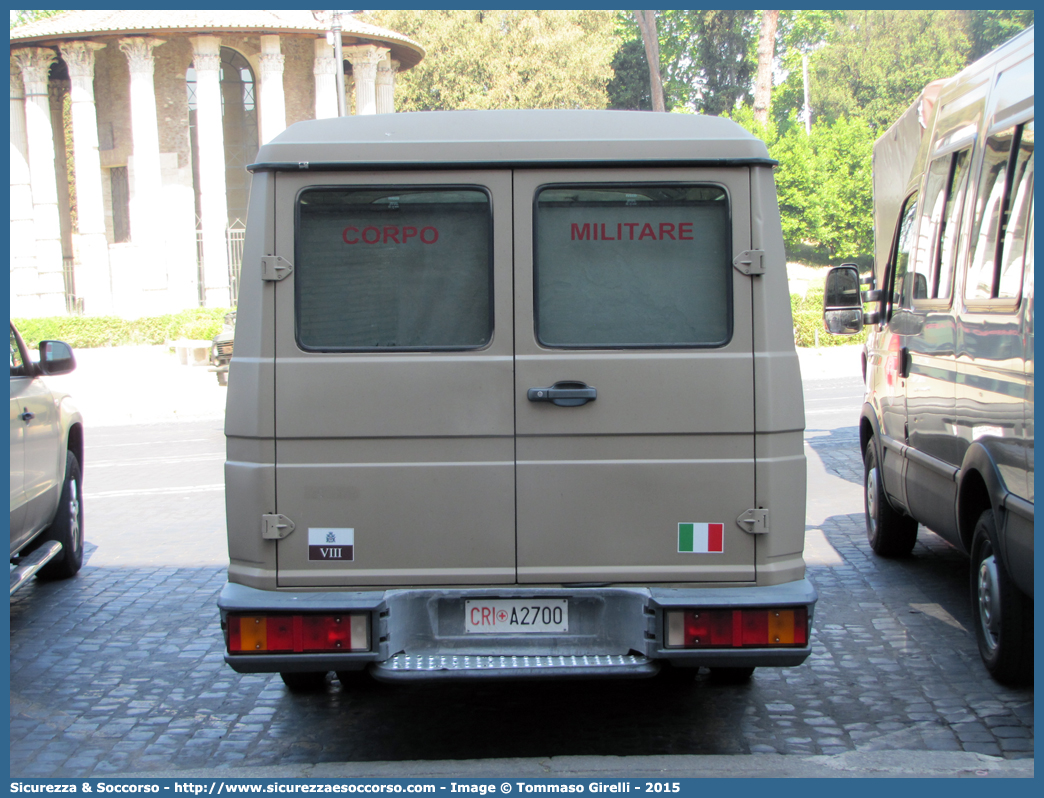 CRI A2700
Croce Rossa Italiana
Corpo Militare
Iveco Daily 35-12 II serie
Parole chiave: CRIM;CRI;C.R.I.;C.R.I.M.;Croce;Rossa;Italiana;Corpo;Militare;Iveco;Daily;35-12;35.12;35;12;A2700