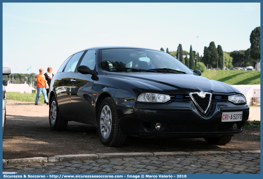 CRI A527D
Croce Rossa Italiana
Alfa Romeo 156 Sportwagon I serie
Parole chiave: CRI;C.R.I.;Croce;Rossa;Italiana;Alfa;Romeo;156;Sportwagon;A527D