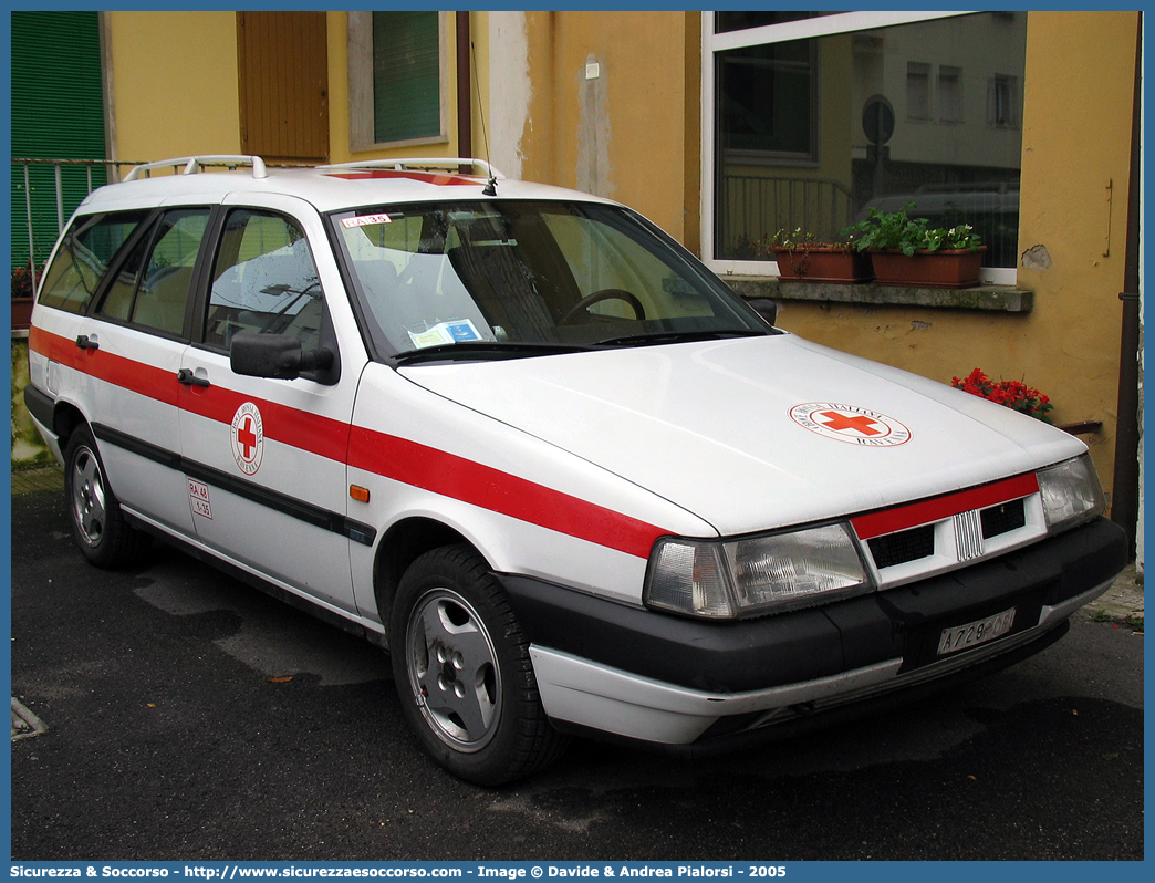 CRI A729
Croce Rossa Italiana
Fiat Tempra Stationwagon
Parole chiave: C.R.I.;CRI;Croce;Rossa;Italiana;Fiat;Tempra;Stationwagon;A729