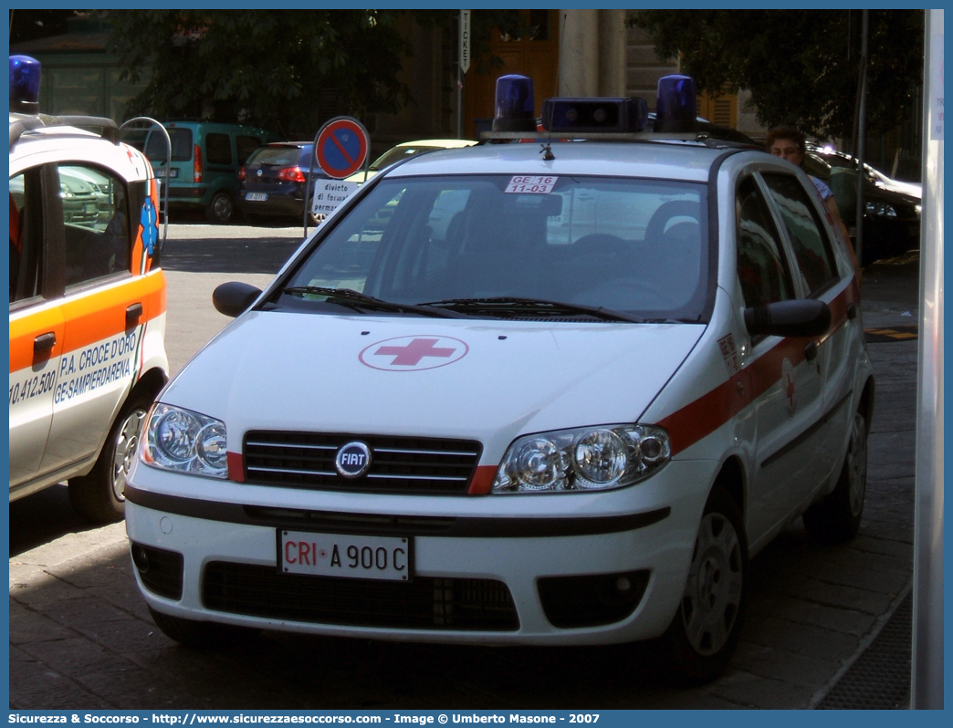 CRI A900C
Croce Rossa Italiana
Arenzano (GE)
Fiat Punto III serie
Parole chiave: Croce;Rossa;Italiana;CRI;C.R.I.;Fiat;Punto;Arenzano;A900C