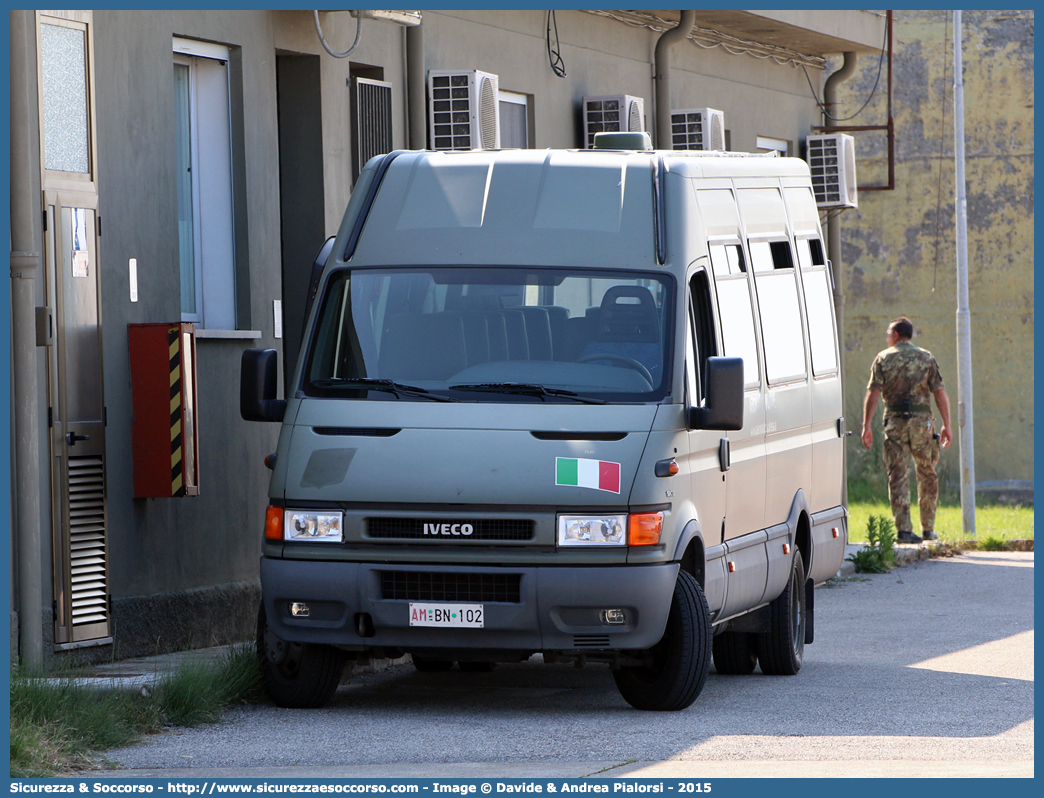 AM BN102
Aeronautica Militare Italiana
Iveco Daily 50C13 III serie
Parole chiave: AMI;A.M.I.;Aeronautica;Militare;Italiana;Iveco;Daily;50C13