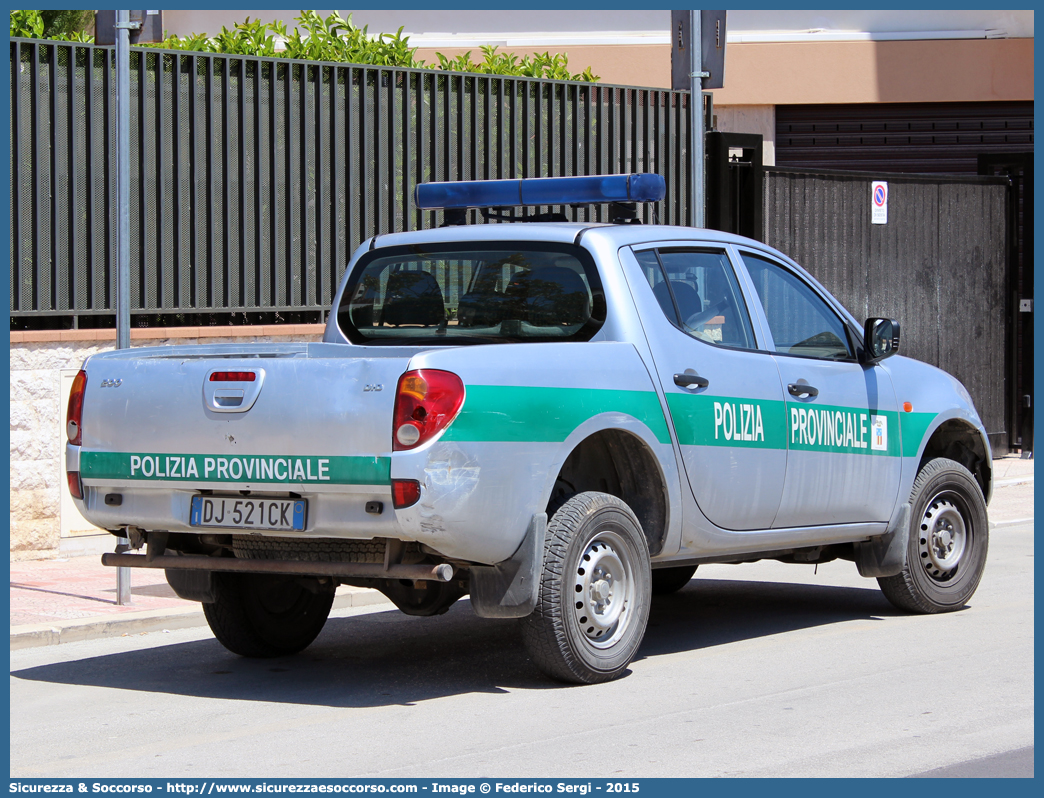 -
Polizia Provinciale
Provincia di Barletta - Andria - Trani
Mitsubishi L200 IV serie
Parole chiave: Polizia;Locale;Provinciale;Barletta;Andria;Trani;Mitsubishi;L200