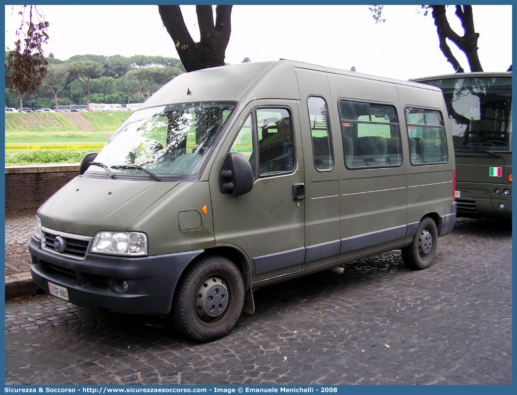 EI CF885
Esercito Italiano
Fiat Ducato II serie restyling
Parole chiave: EI;E.I.;Esercito;Italiano;Fiat;Ducato