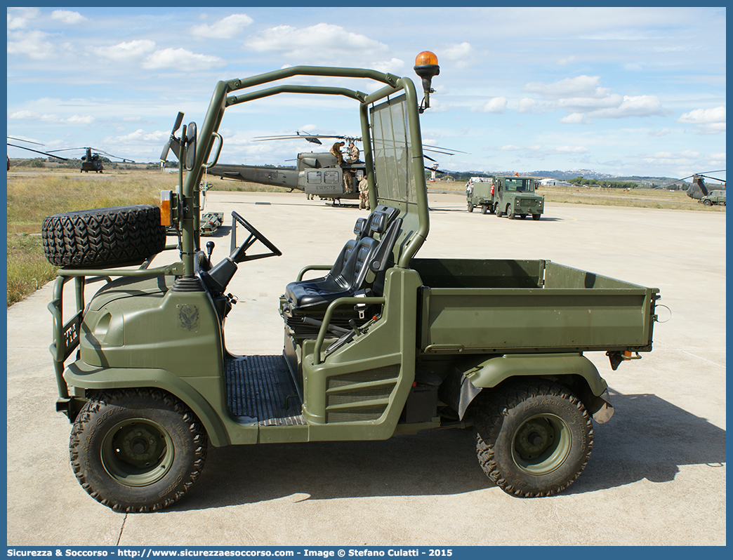 EI DB273
Esercito Italiano
Aviazione dell'Esercito
Kubota RTV 900
Parole chiave: EI;E.I.;Esercito;Italiano;Aviazione;Kubota;RTV;900