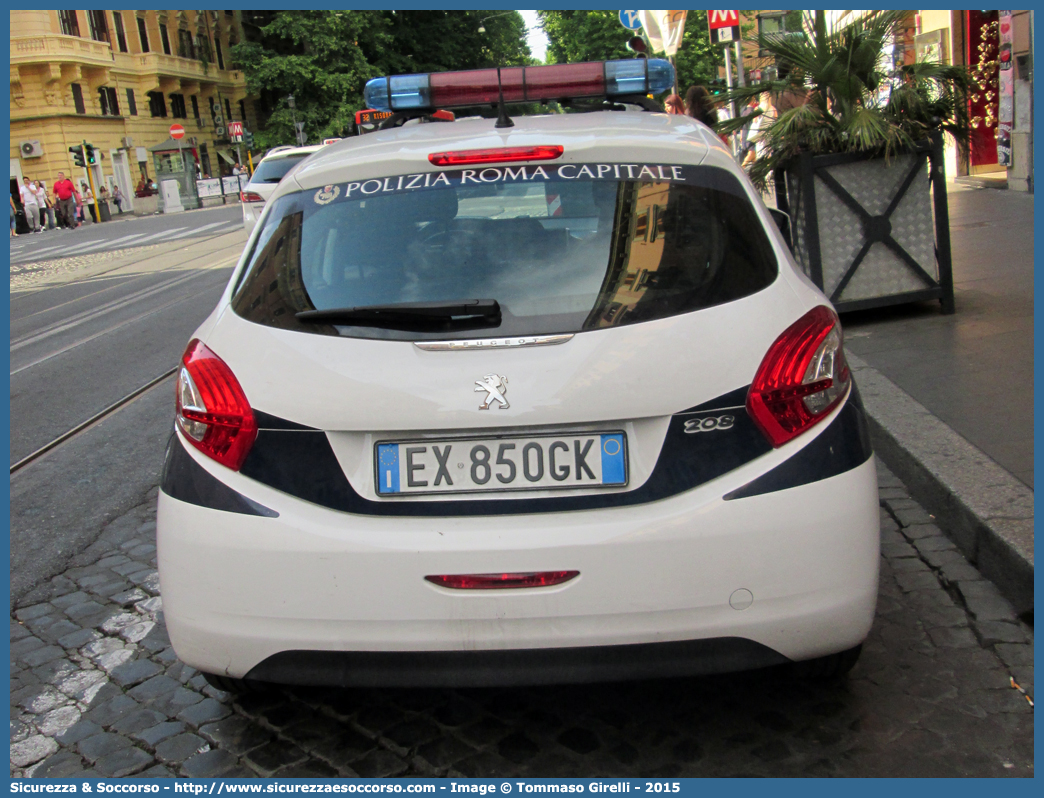 -
Polizia di Roma Capitale
Peugeot 208 I serie
Parole chiave: P.L.;P.M.;PL;PM;Polizia;Locale;Municipale;Roma;Capitale;Peugeot;208