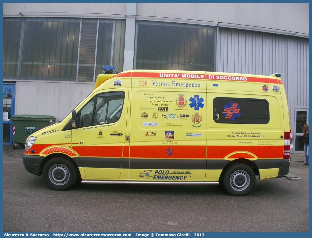 Fox 2.3
Polo Emergency Onlus
Mercedes Benz Sprinter II serie
Allestitore Polar Special Car S.n.c.
Parole chiave: Polo;Emergency;Mercedes;Benz;Sprinter;Polar;Special;Car