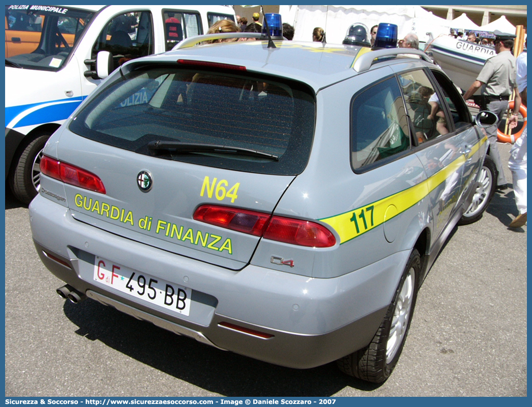 GdiF 495BB
Guardia di Finanza
Alfa Romeo 156 Q4 Crosswagon
Parole chiave: GdiF;G.D.F.;GDF;Guardia;di;Finanza;Alfa;Romeo;156;Q4;Crosswagon;495BB