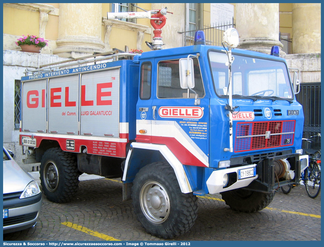 127
Gielle S.r.l.
Fiat Iveco 75PC
Parole chiave: Gielle;Antincendio;Aeroportuale;Fiat;Iveco;75;PC