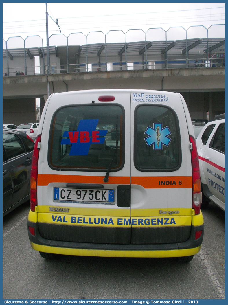 India 6
Valbelluna Emergenza
Ranault Kangoo II serie
Allestitore MAF S.n.c.

Parole chiave: Valbelluna;Emergenza;Val;Belluna;VBE;V.B.E.;Ranault;Kangoo;Automedica;MAF