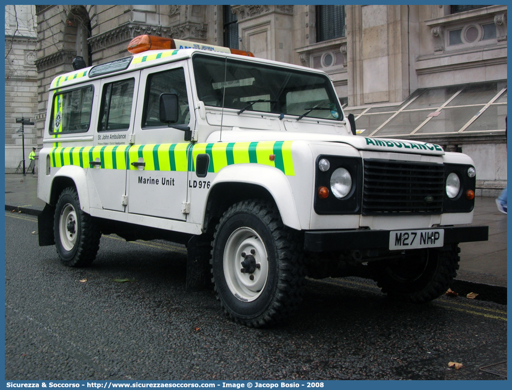 LD976
United Kingdom of Great Britain and Northern Ireland
St John Ambulance
Land Rover Defender 110
Marine Unit
Parole chiave: UK;United;Kingdom;Great;Britain;Northern;Ireland;St;John;Ambulance;Land;Rover;Defender;110;Marine;Unit