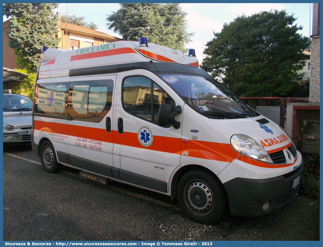 -
Croce Amica - C.S.A. - Soc. Coop. Sociale
Renault Master III serie restyling
Allestitore Aricar S.p.A.
Parole chiave: Croce Amica;C.S.A.;Soc;Coop;Sociale;Renault;Master;Aricar