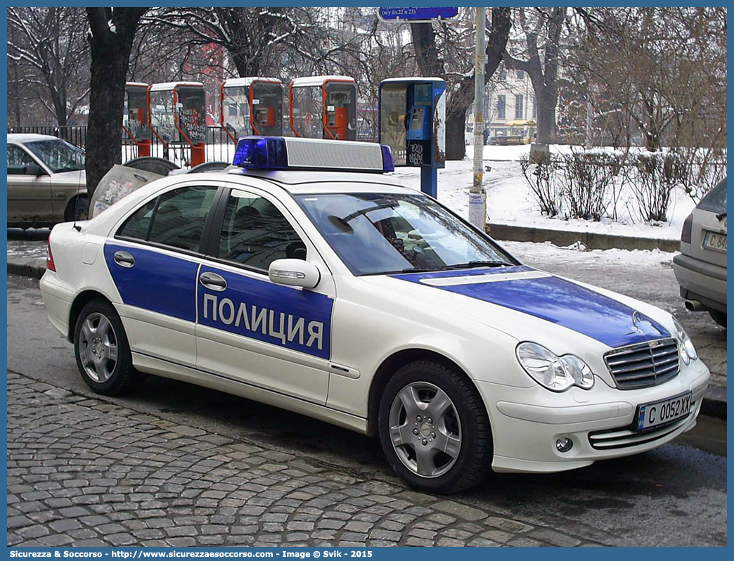 -
Република България
полиция
Mercedes Benz C200
Parole chiave: Repubblica di Bulgaria;Bulgaria;Република България;България;Polizia Nazionale;полиция;Mercedes Benz;C200