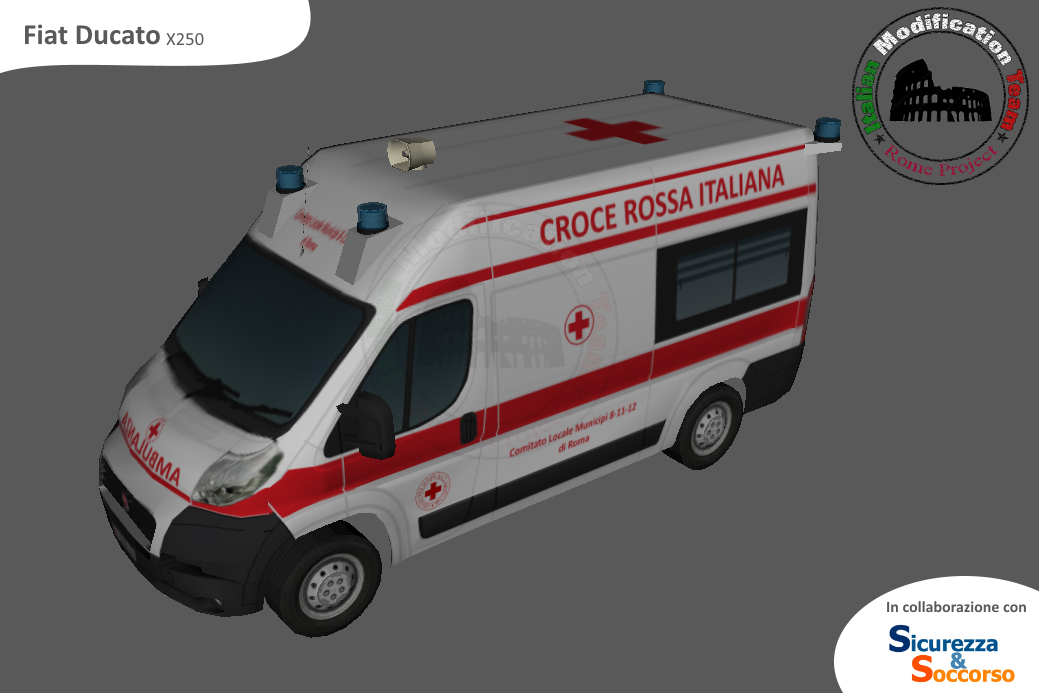 Croce Rossa Italiana
Fiat Ducato III serie
