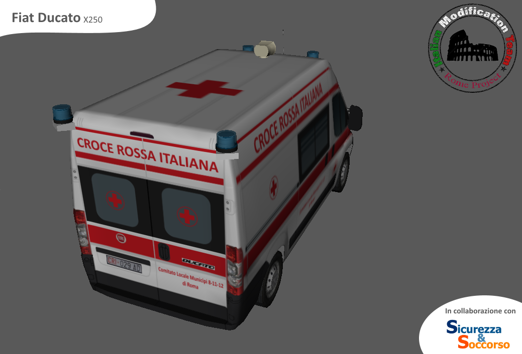 Croce Rossa Italiana
Fiat Ducato III serie
