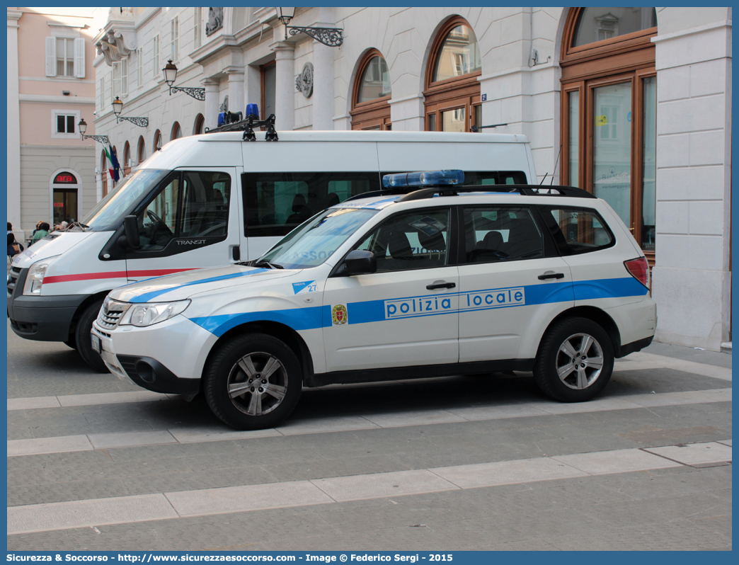 Polizia Locale YA329AD
Polizia Locale
Comune di Trieste
Subaru Forester V serie
Parole chiave: Polizia;Municipale;Locale;Trieste;Subaru;Forester;YA329AD