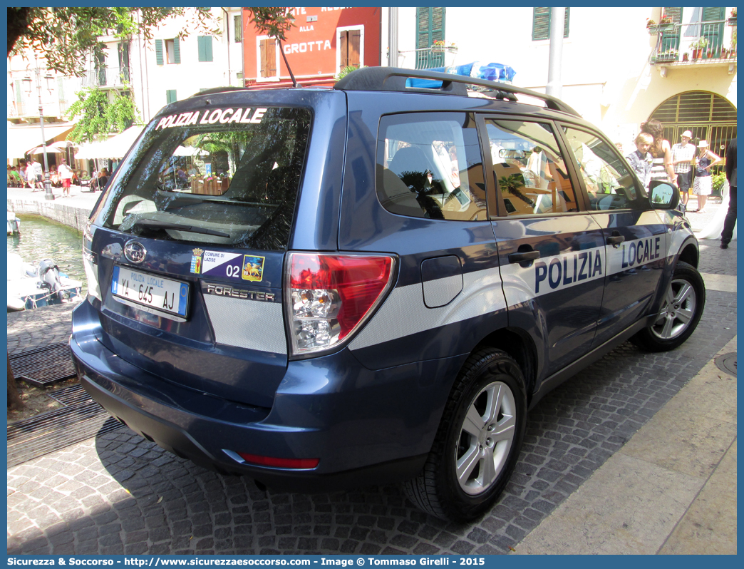 Polizia Locale YA645AJ
Polizia Locale
Comune di Lazise
Subaru Forester V serie
Allestitore Bertazzoni S.r.l.
Parole chiave: Polizia;Locale;Municipale;Lazise;Subaru;Forester;Bertazzoni;YA645AJ;YA 645 AJ