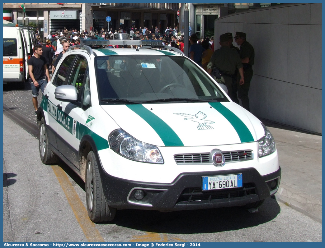 Polizia Locale YA690AL
Polizia Locale
Provincia di Pordenone
Fiat Sedici II serie
Allestitore Carrozzeria Battiston
Parole chiave: PL;P.L.;PM;P.M.;Polizia;Municipale;Locale;Provinciale;Pordenone;Fiat;Sedici