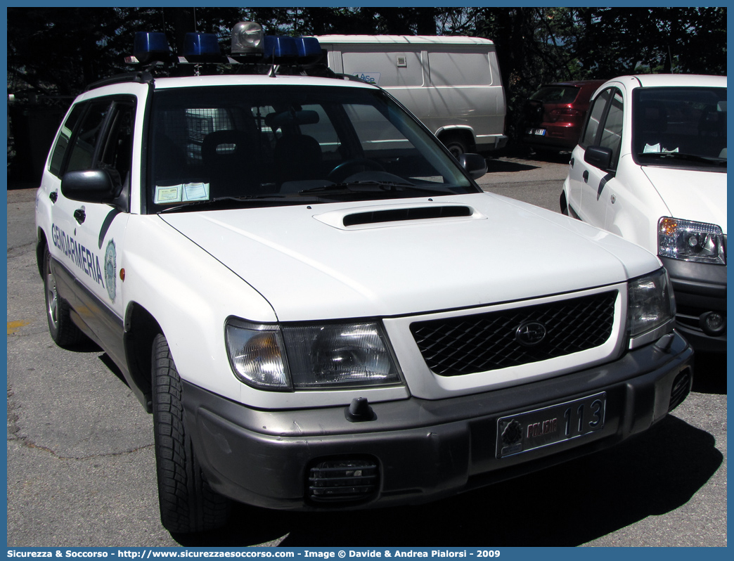 Polizia 113
Repubblica di San Marino
Gendarmeria
Subaru Forester AWD I serie 
Parole chiave: Repubblica;San Marino;RSM;R.S.M.;Gendarmeria;Subaru;Forester;AWD